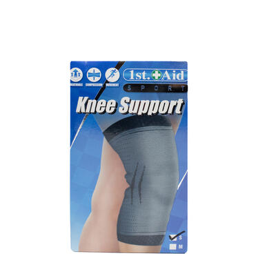 Knee Sports Support Black W/Grip