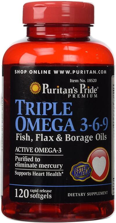 TRIPLE OMEGA 3-6-9 FISH FLAX