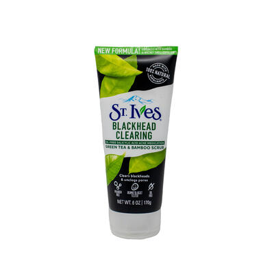 ST.IVES BLACKHEAD GREEN TEA SCRUB