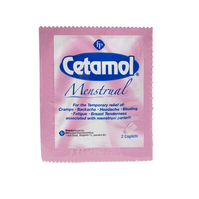 CETAMOL MENSTRUAL 51X2'S