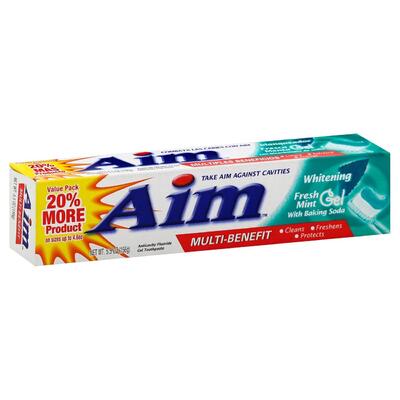 AIM 5.5OZ WHTNG MINT GEL