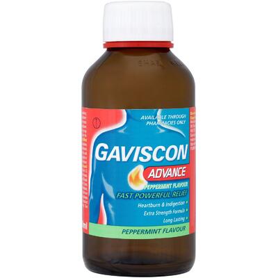 GAVISCON ADVANCE P/MINT 250MLS