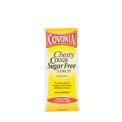 COVONIA CHESTY COUGH SUGAR FREE 150ML