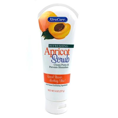 XTRACARE APRICOT SCRUB 8OZ