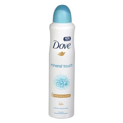 DOVE SPRAY MNRL TCH 250ML