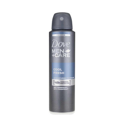 DOVE SPRAY MENS 150 CL FRSH