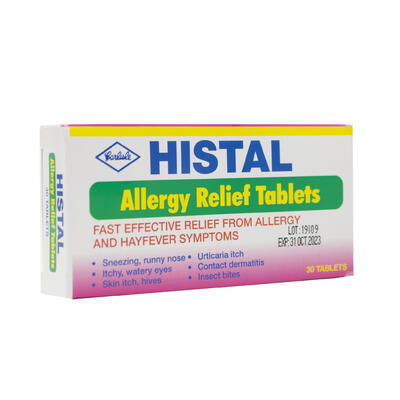 HISTAL TABS 30'S