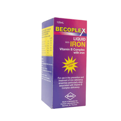 BECOPLEX C. IRON SYRUP 125ml