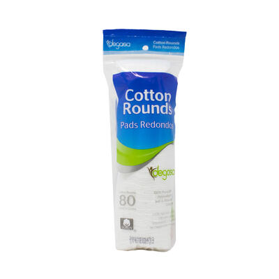 COTTON ROUNDS 80CT 100%