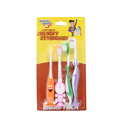 H.S Kids Toothbrushes 4pk