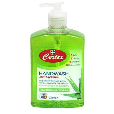 CERTEX ANTIBAC H/WASH TEA TREE