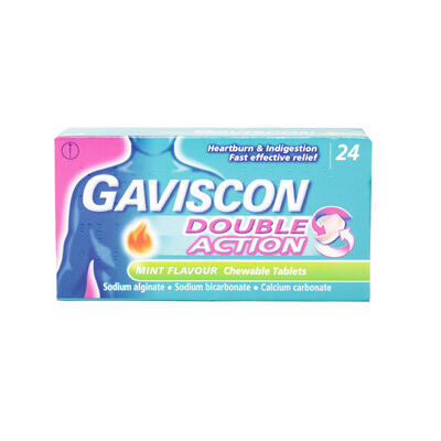 GAVISCON DOUBLE ACTION 24'S