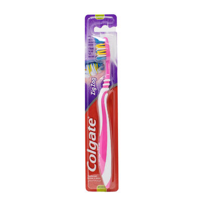 COLGATE T/BRUSH ZIG ZAG MED