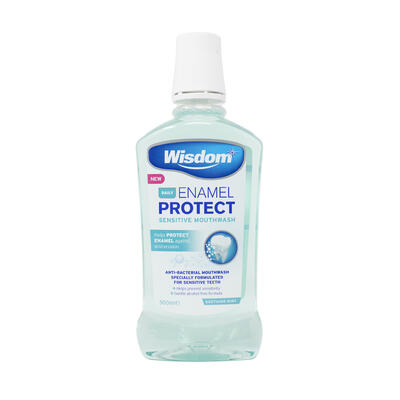 WISDOM ENAMEL MOUTHWASH 500ML