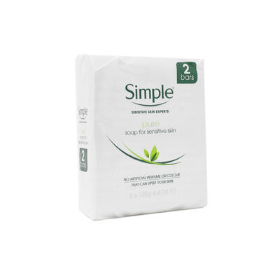 SIMPLE PURE SOAP TWINPACK