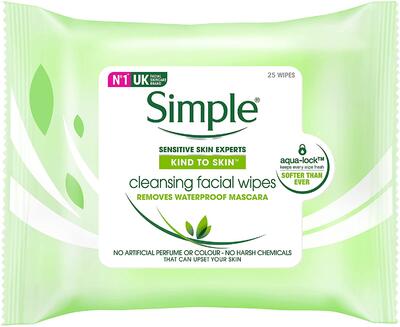 SIMPLE CLEANSING FACIAL WIPES