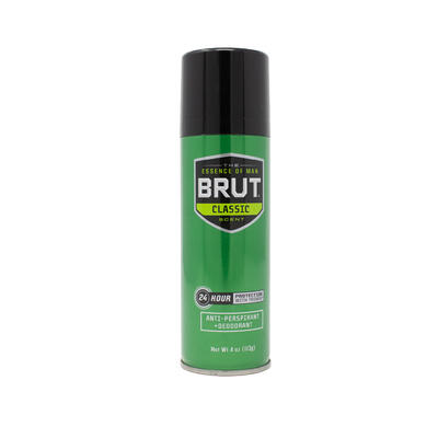 BRUT AEROSOL 4OZ ANTI-