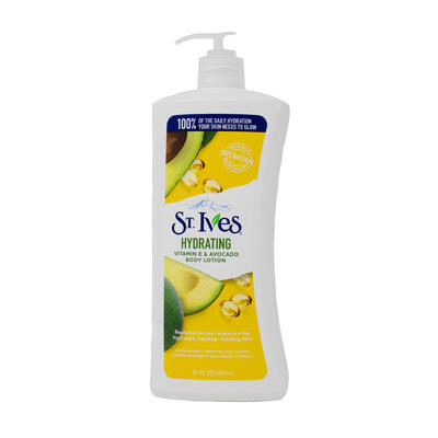 ST IVES LOTION 21OZ D/H VIT E