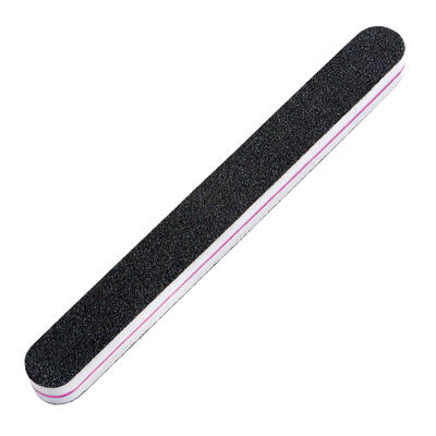 BLACK NAIL FILE 100/180 25PC